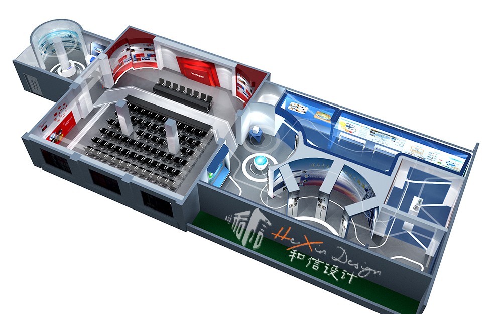 祥和電效展廳設(shè)計(jì) 祥和電效展廳設(shè)計(jì)