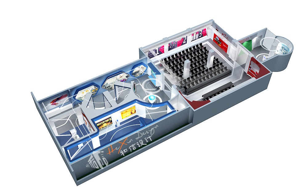 祥和電效展廳設(shè)計(jì) 祥和電效展廳設(shè)計(jì)