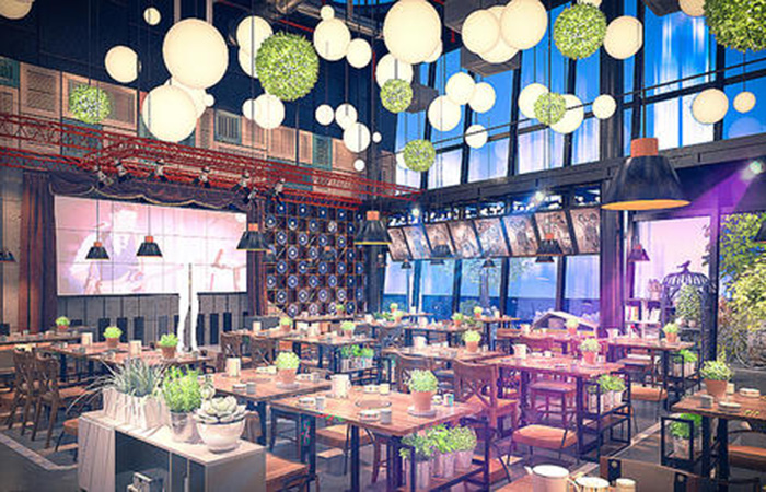 成都音樂主題餐廳裝修的設計思路概念 成都音樂主題餐廳裝修的設計思路概念